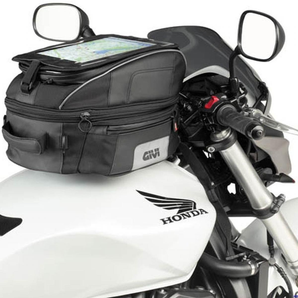 Givi Tanklock Expandable 25Ltr Tank Bag XS306 With I Pad Holder UK Givi