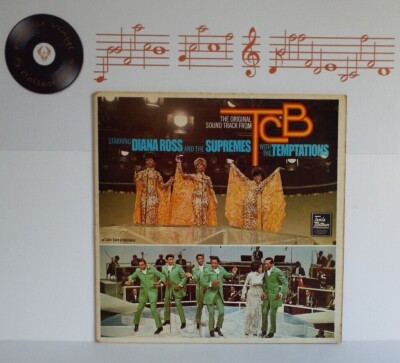 TCB Soundtrack Diana Ross & The Supremes With The Temptations Vinyl LP - VG