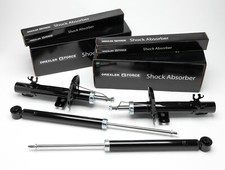 SKODA FABIA SET OF 4 SHOCK ABSORBERS 1.2 1.6 1.9 2000-2014 FRONT REAR SHOCKS KIT