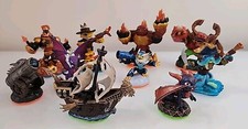 Lot of 10 Activision Action Figures Skylanders Figurines Blue Orange Green 2 Pc