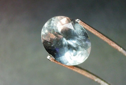 Aigue Marine- Ovale- Ilménite-Madagascar- World Gems Company