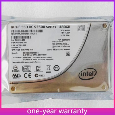 SSD DC S3500 New Intel 120GB 160GB 480GB 600GB 800GB 1.6TB 2.5'' SATA SSD