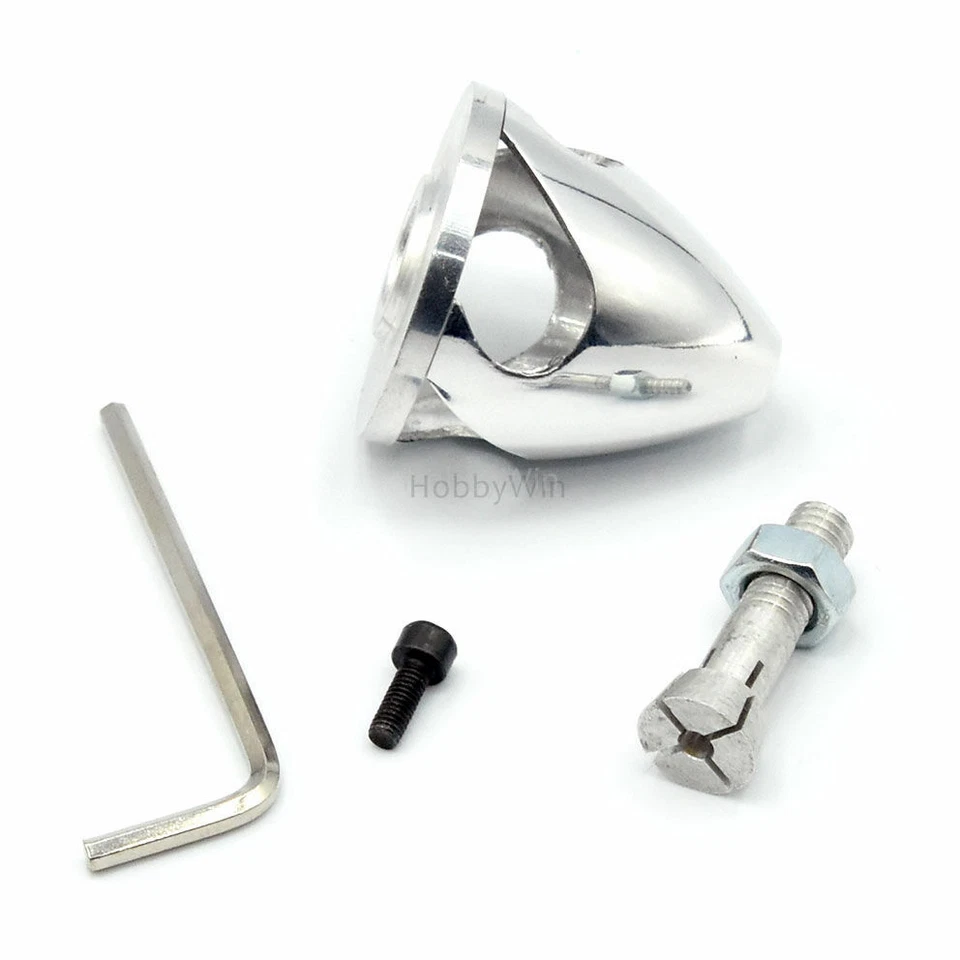 4 Slot 32mm /1.25in Aluminum Spinner for 3.17mm shaft motor RC Model Airplane - Image 2 of 4