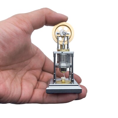 OKMO Mini Hot Air Stirling Motor Engine Model Kit Science Education Adult's Toy