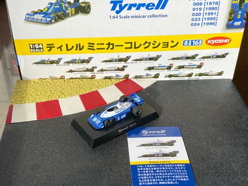 1/64 Tyrrell P34/2 #3 Ronnie Peterson 1977 Kyosho Minicar Collection Rar OVP - Bild 5 von 8