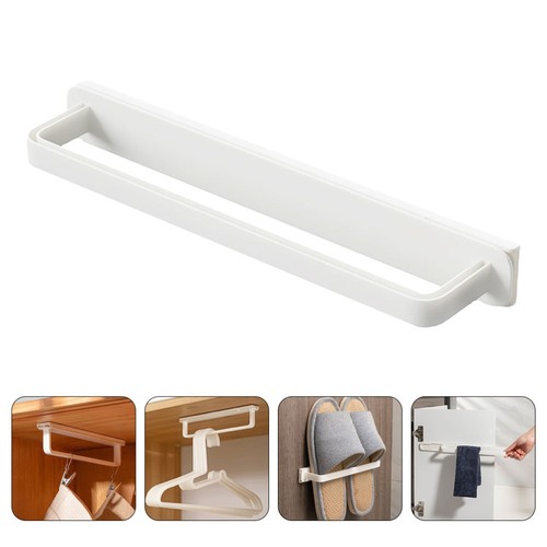 Towel Bar Self Adhesive Towel Holder Hand Towel Rack Stick on Wall No Drilling - Picture 7 of 12