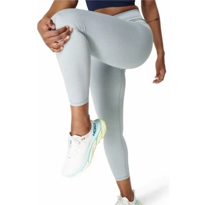 sweaty-betty athlete seamless 7/8 smoke leggings
