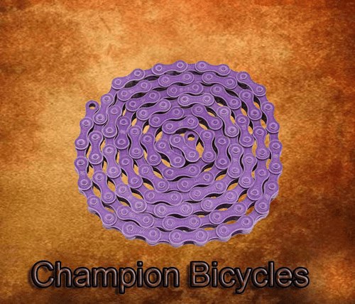 NEW!  KMC CHAIN 1/2X1/8X112 1/SPEED  (DIFFERENT COLORS) - Picture 10 of 13