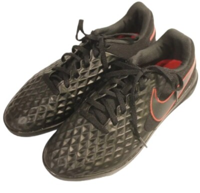 Nike Tiempo Size US 6Y Black Red Legend Futsal Indoor Sport