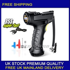 Cordless 12V Electric Car Tyre Inflator Pump Portable Tire Air Compressor Pump