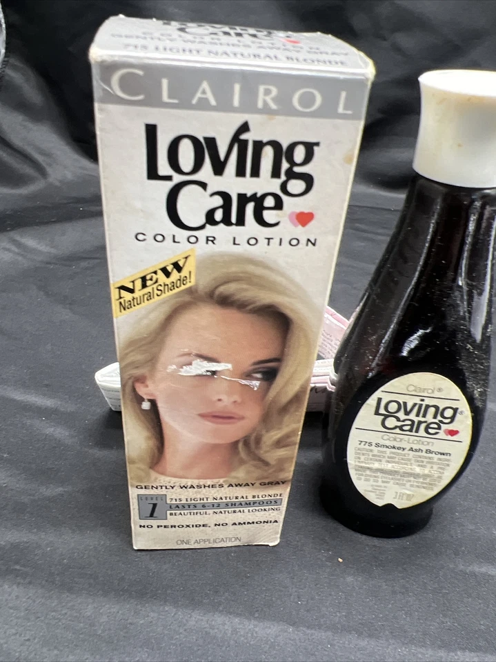 Paquete de 1 color de cabello marrón ceniza ahumada Loving Care 775 de la marca Clairol paquete incorrecto Foto 4 de 4