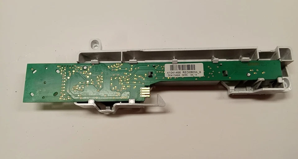 SCHEDA ELETTRONICA CANDY GS 1282D3 SERIE 31006653 HOOVER COMANDI SUPPORTO TASTI - Immagine 2 di 2