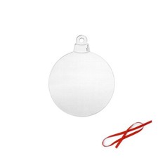 ImpressArt Holiday Round Ball Ornament Project Kit Blanks For Metal Stamping