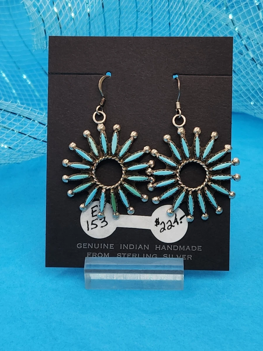 Zuni Needlepoint In Native American Earrings for sale | eBay