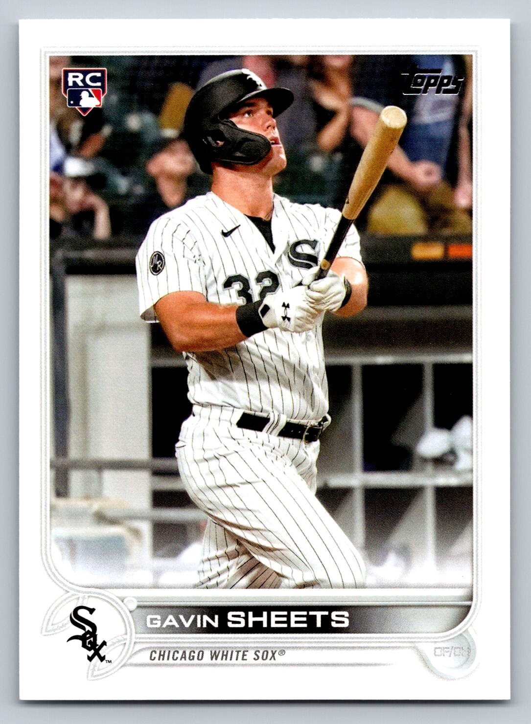 2022 Topps #12 Gavin Sheets Chicago White Sox ROOKIE