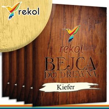 Rekol 5x18g Proszek Bejca do drewna | Sosna | Bejca Bejca do worków Bejca do mebli Bejca proszkowa