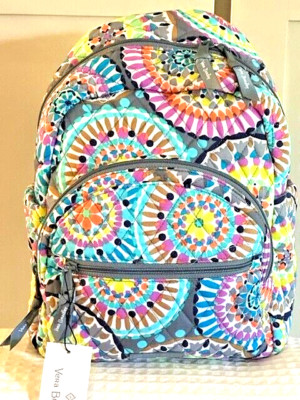 Vera Bradley Essential Compact Small Backpack in Sunny Medallion *gift idea