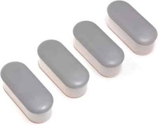 LUXE Bidet 4 piece Universal Toilet Seat Bumper Kit, comes with Strong Adhesive