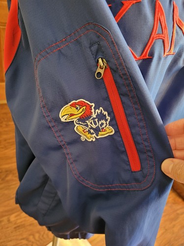 G-lll Sports by Carl Banks Kansas Jayhawks KU Pullover Mens Size XXL - Picture 2 of 4