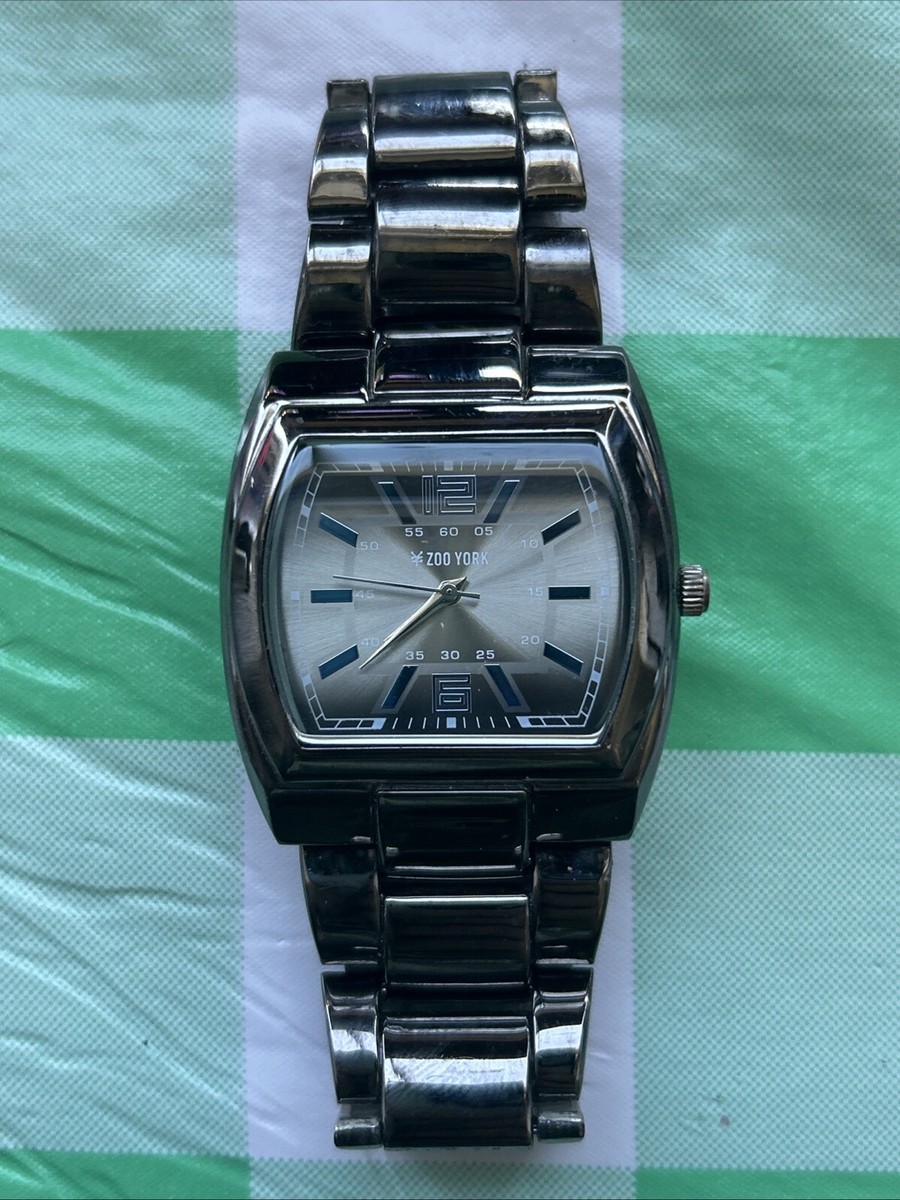 Zoo York Gunmetal Grey Blue Indices Men’s Watch