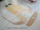 Jaguar XJC, XJ6 Coupé, XJ12 Coupé (1975-78) Complete set of interior panels