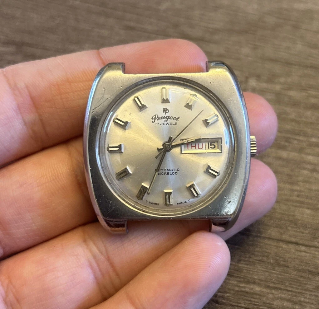 Boîte De Montre Vintage Paul Peugeot Années 60/70 - Pour Montre Homme - Occasion