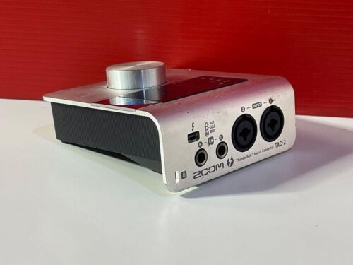 ZOOM TAC-2 Thunderbolt Audio Interface Silver Good - Picture 5 of 7