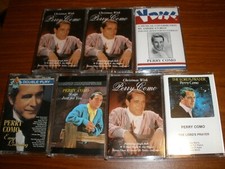 NEW Sealed 1 opened Lot of 7 Perry Como Cassette Tapes