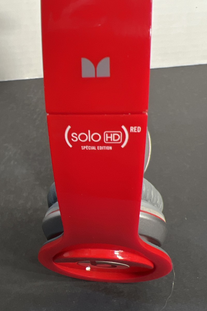 Beats by Dr. Dre Solo HD (Red) Special Edition- Tested Beats by Dr. Dre Solo HD (Red) Special Edition- Tested