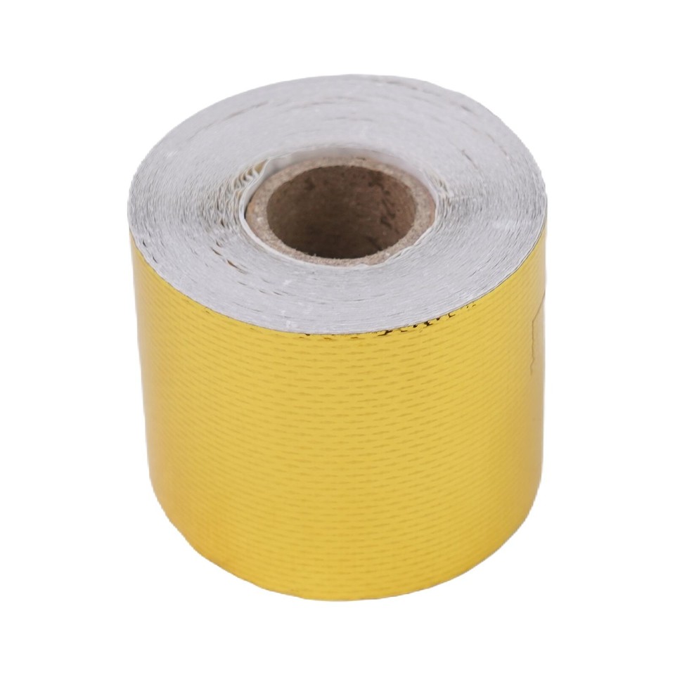 Gold Reflective Heat Shield Wrap Tape for Automotive Firewall and More