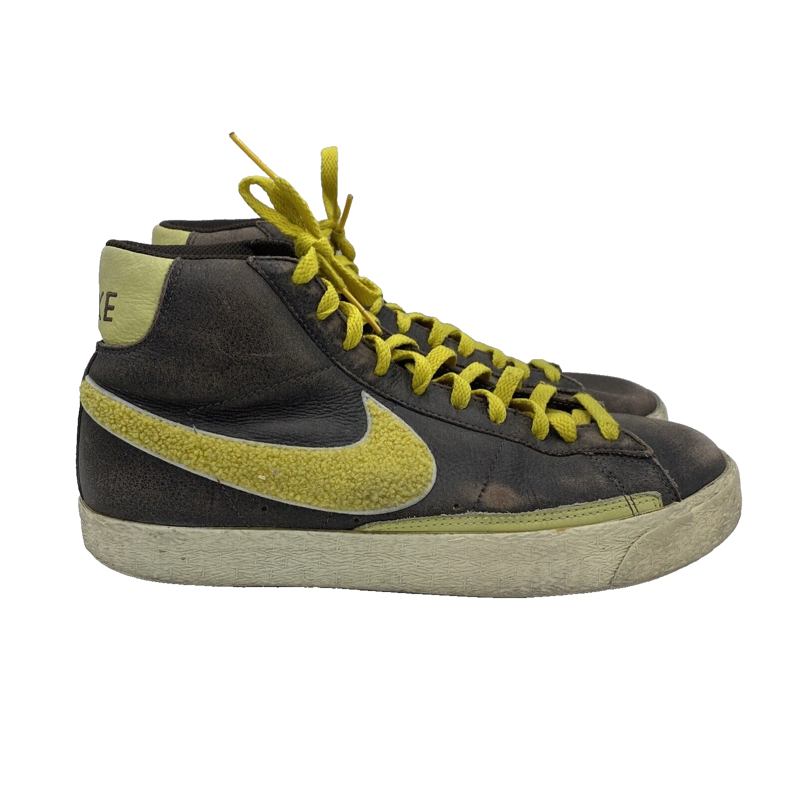 Baskets Nike homme taille 9 US Blazer High Supreme MARRON/ZEST SAIL 316963 271