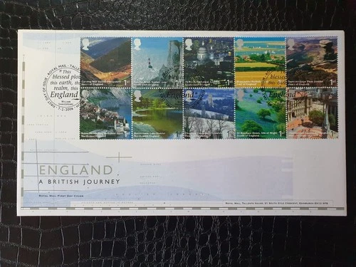 2006 - ENGLAND A BRITISH JOURNEY - UNADDRESSED FIRST DAY COVER - #2136