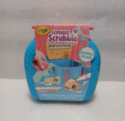 NEW OTHER - Crayola Scribble Scrubbie Pets Shark Ocean Toy Set 1-Piece [B2]