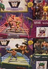 WWE Masters of the Universe Rattlesnake Mountain Ring & Grayskull Ring RARE MOTU