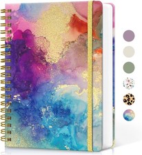Spiral Graph Paper Notebook Journal for Work, 300 Pages, Thick B5 7.1"x10" ...