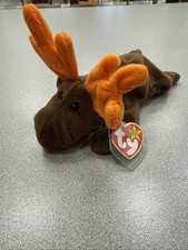 Ty Beanie Baby Chocolate The Moose 