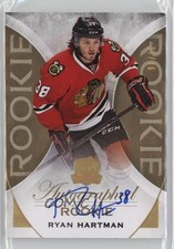 2015-16 Upper Deck The Cup Rookie Gold Spectrum Foil 27/36 Ryan Hartman Auto 2tb