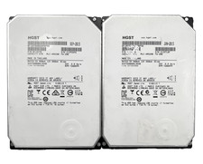 LOT OF 2 HGST Ultrastar 6TB HUS726060ALS640 Enterprise SAS 3.5" HDD 7.2K TESTED
