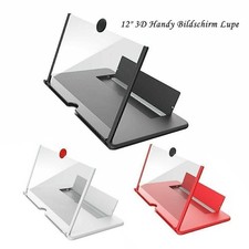 12inch Smartphone Screen Magnifier 3D Video Mobile Phone Amplifier Stand Bracket