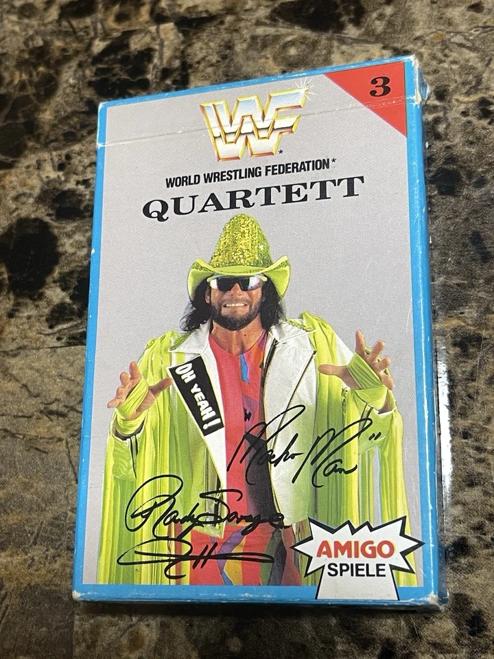 RARE - 1992 WWF Quartett Series 3 - Complete Set in Box - Amigo Germany - Image 2 of 3