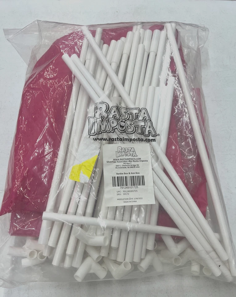 Rasta Imposta Adulto Barbie & Ken Edición Limitada Caja Túnica Parejas Disfraz Foto 3 de 3