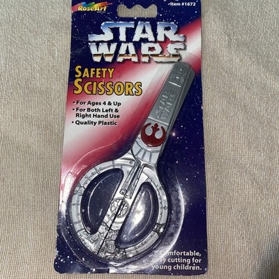 Vintage Star Wars Collectible Safety Scissors  1997 Rose Art SEALED New