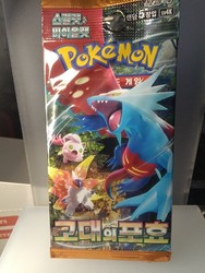 Pokemon Ancient Roar Booster Pack Korean New Factory Sealed