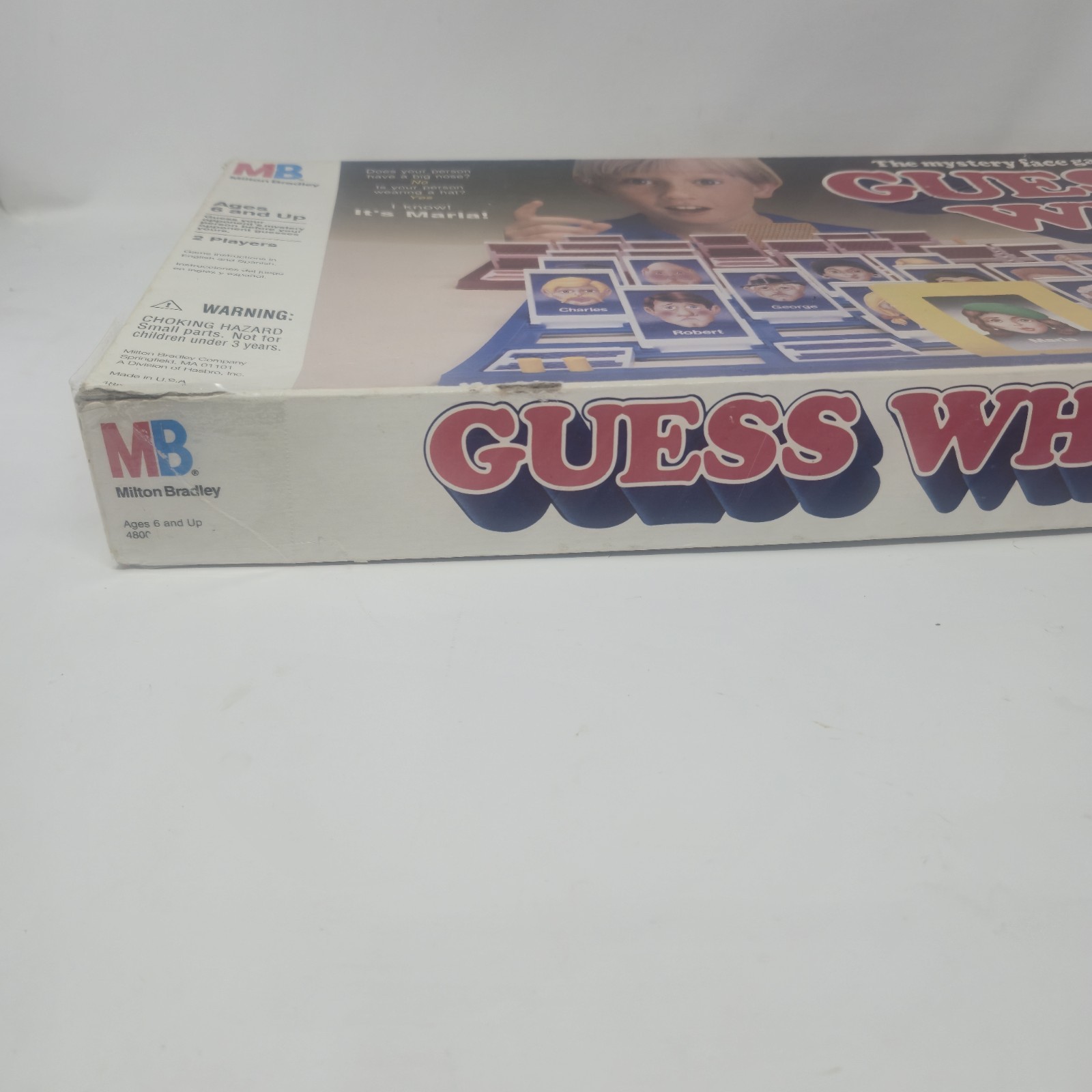 ​Vintage 1991 Guess Who Board Game Milton Bradley Retro 90s Complete image 4