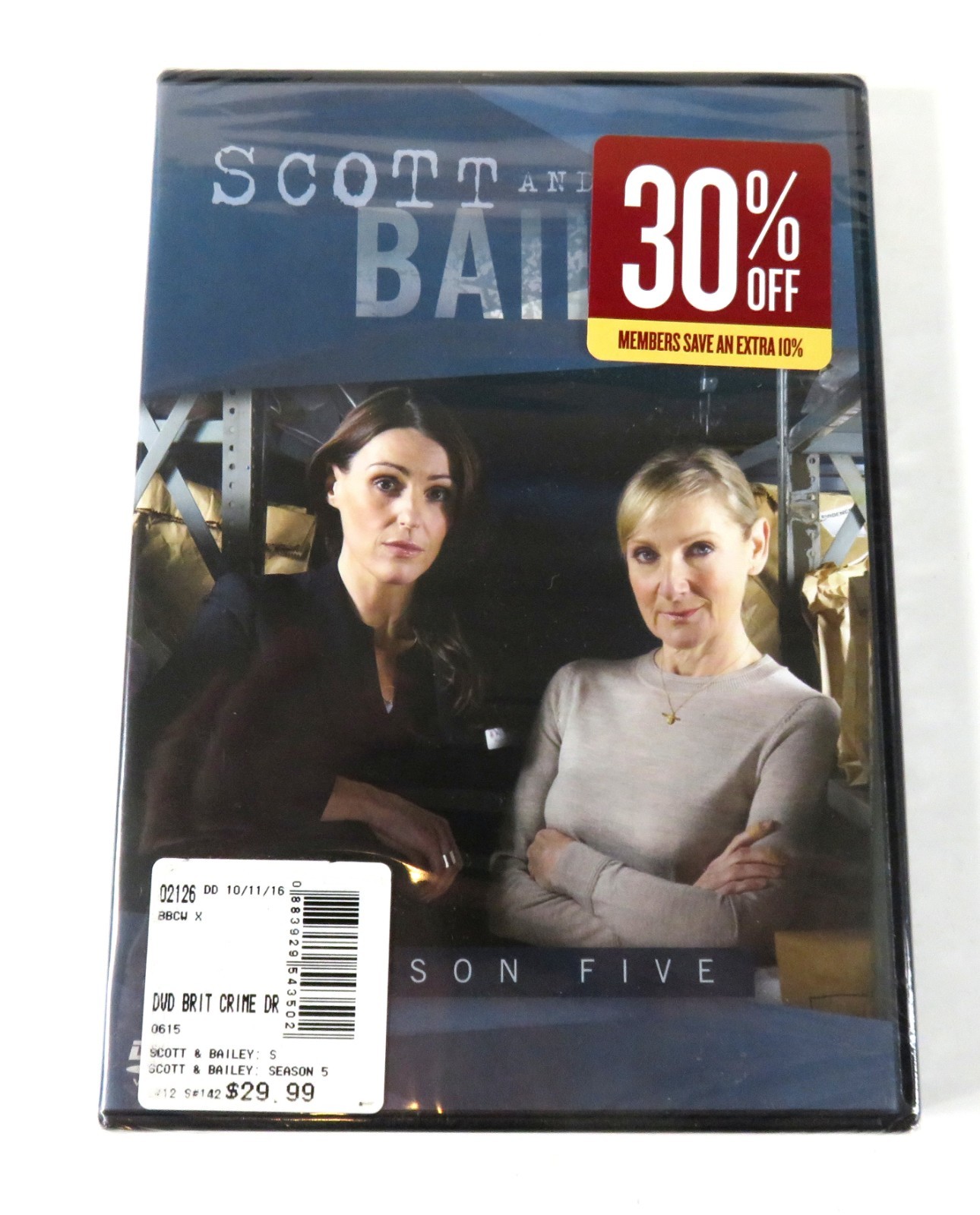 Scott & Bailey Season 5 DVD NTSC Brand NEW Factory Sealed