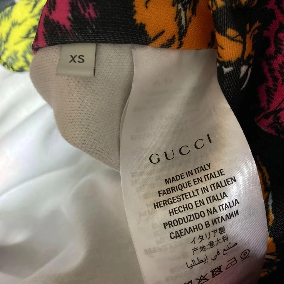 Giacca da pista Gucci Panther Face modello all over usata ottima unisex grande