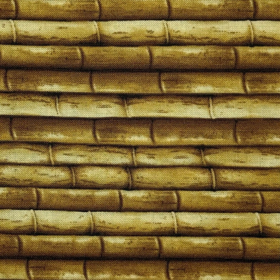 Bamboo Cotton Fabric Print by Giordano Studios 1 Yard Soft Durable Material