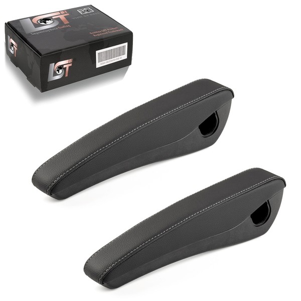 2X Armlehne Kunstleder Schwarz Blende Sitz FüR Mercedes Sprinter W906-image
