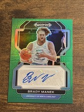 2022 Panini Prizm Draft Picks -  Brady Manek Autograph #DP - BMA (RC)