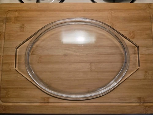 Vintage PYREX Oval  Crystal Replacement Lid 945 C